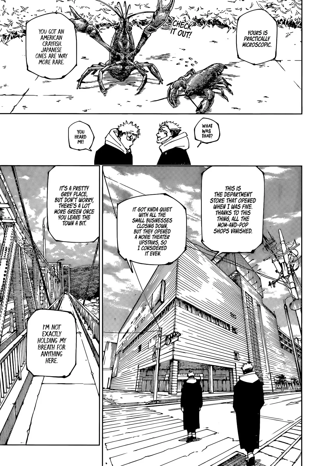 Jujutsu Kaisen, chapter 265, image 6