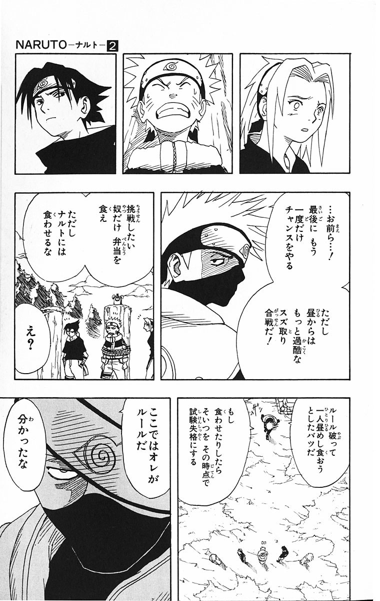 Naruto, chapter 8, page 12