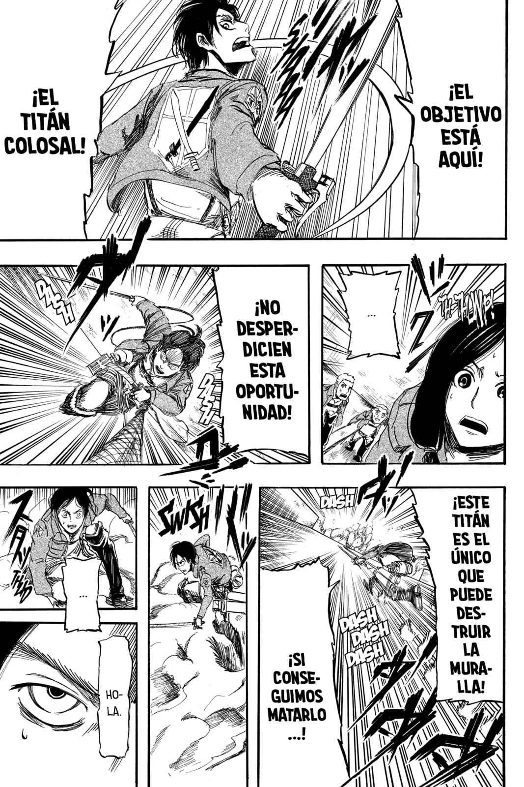 Attack on Titan, chapter 3, page 43