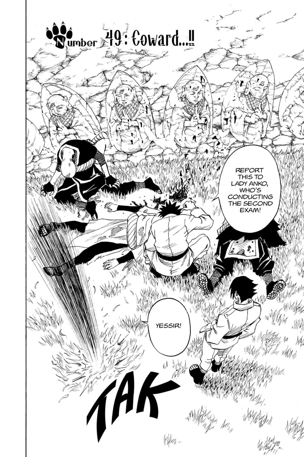 Naruto, chapter 49, page 2