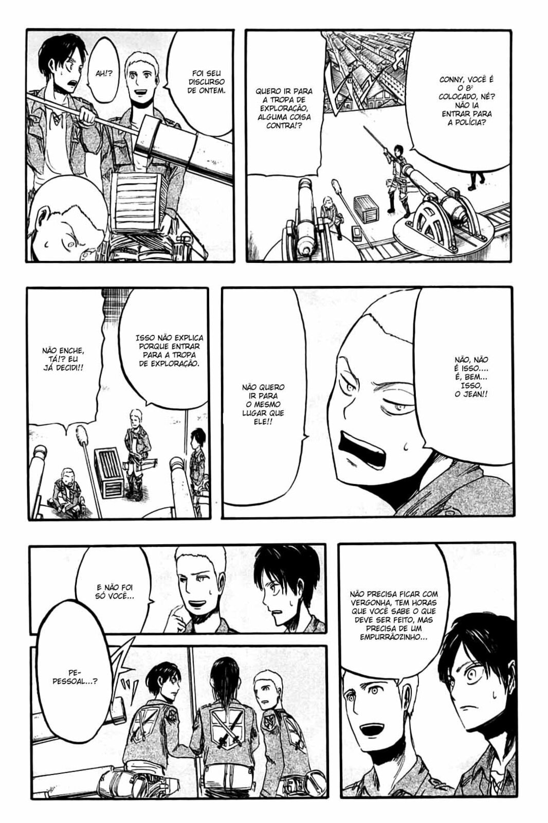 Attack on Titan, chapter 3, page 27