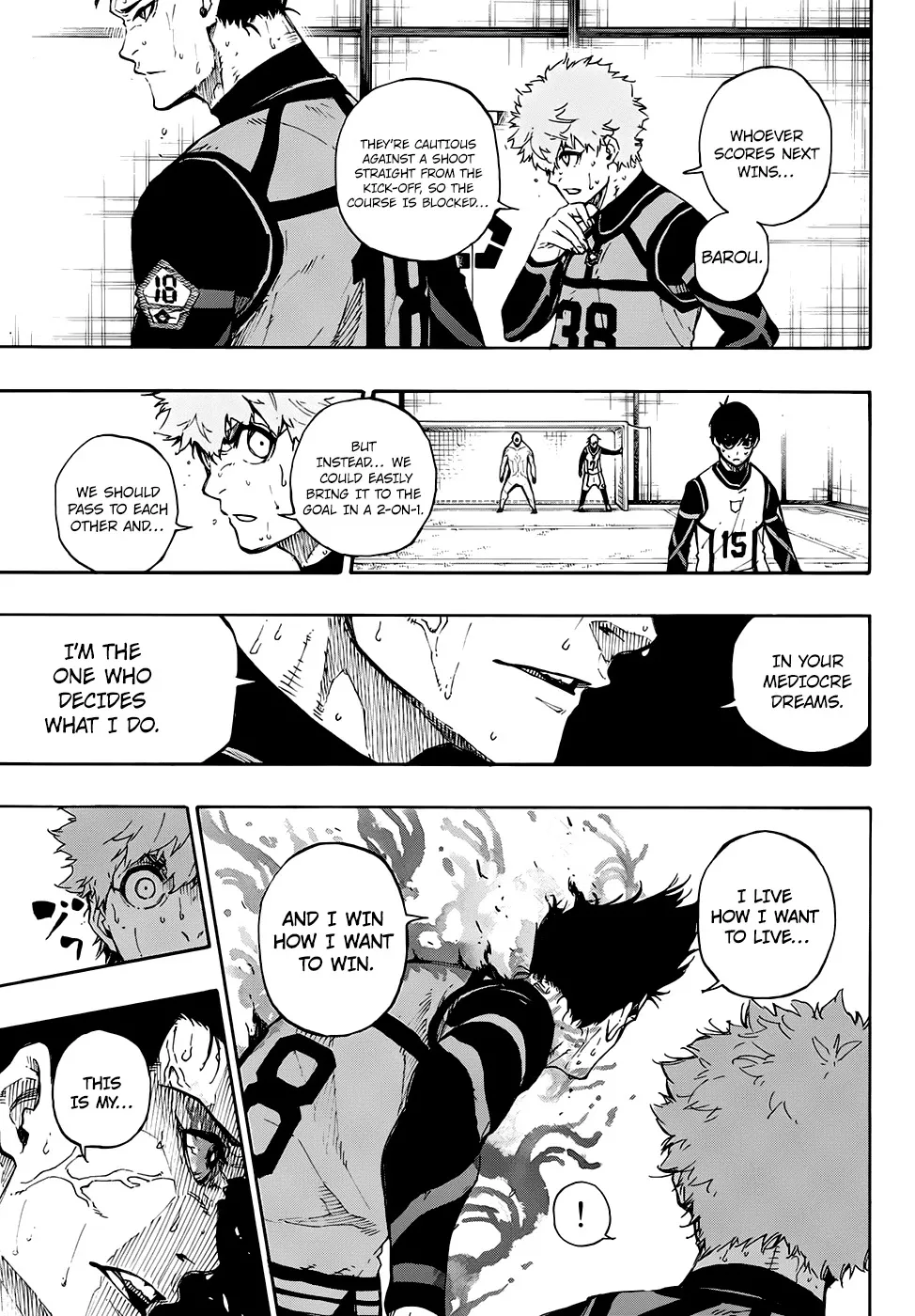 Blue Lock, chapter 54, image 3