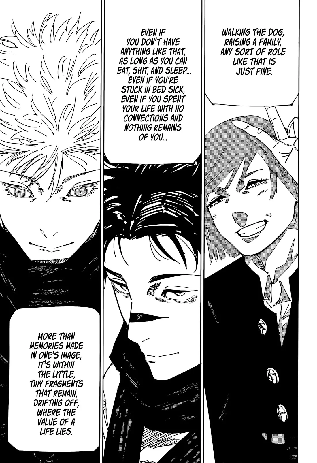 Jujutsu Kaisen, chapter 265, image 14