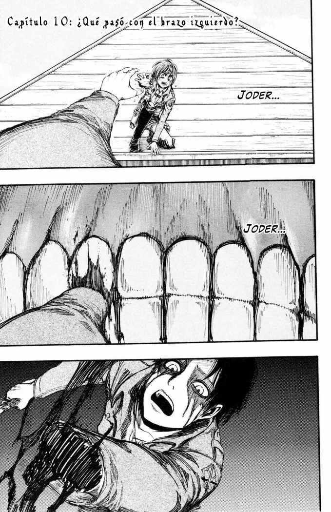 Attack on Titan, chapter 10, image 2