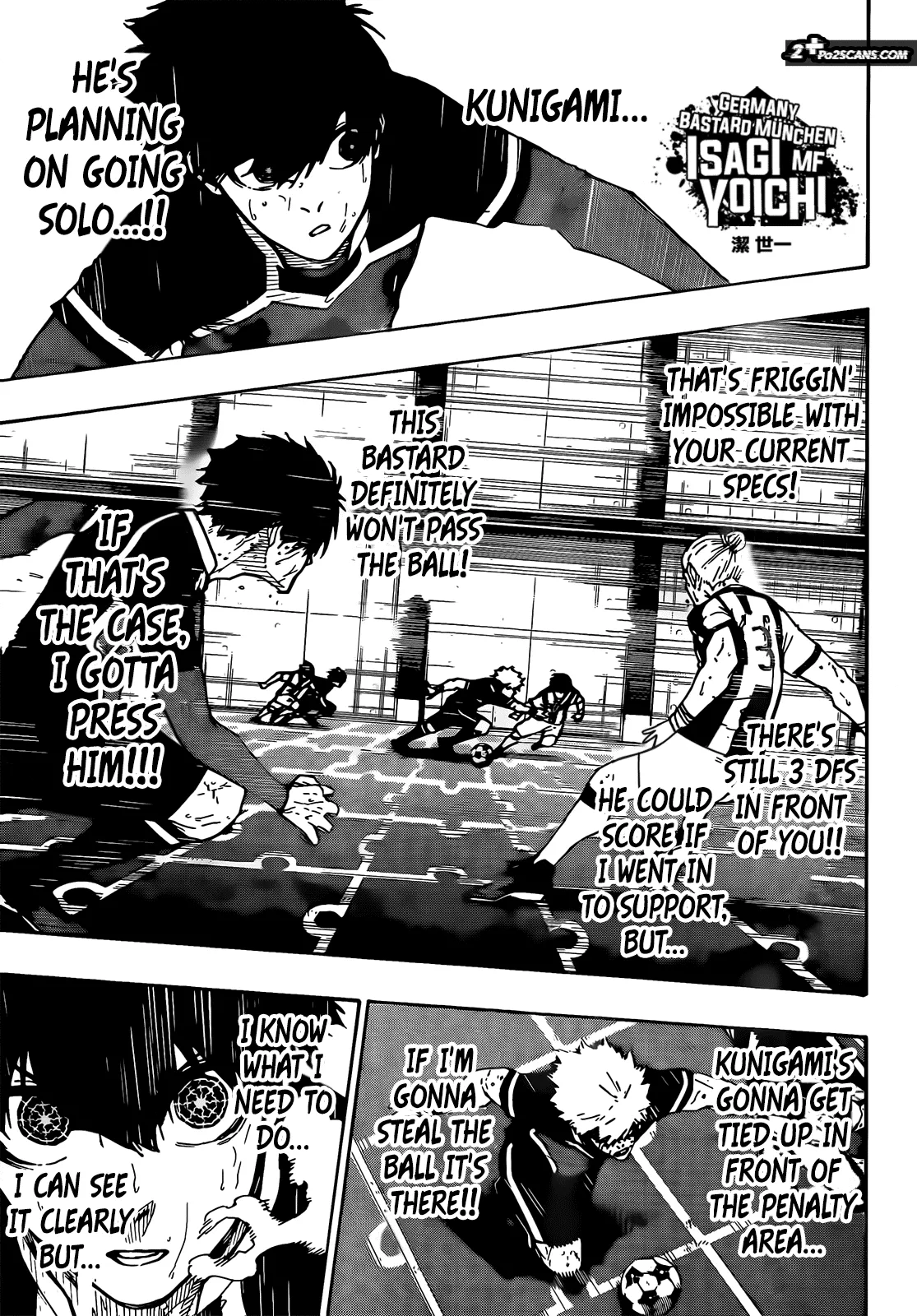 Blue Lock, chapter 219, image 4
