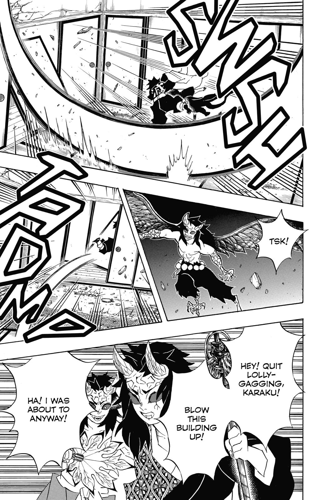 Demon Slayer: Kimetsu no Yaiba, chapter 112, image 17