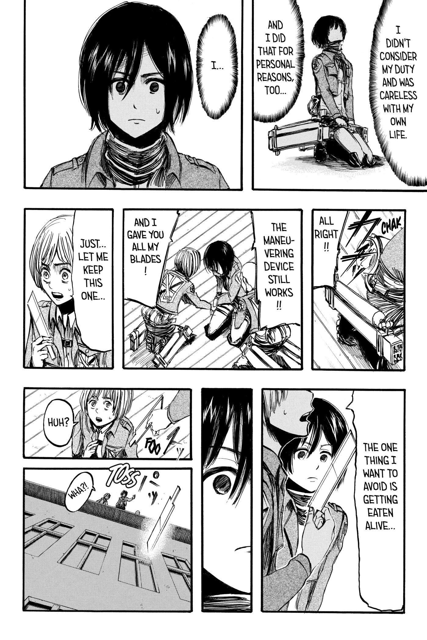 Attack on Titan, chapter 8, page 13