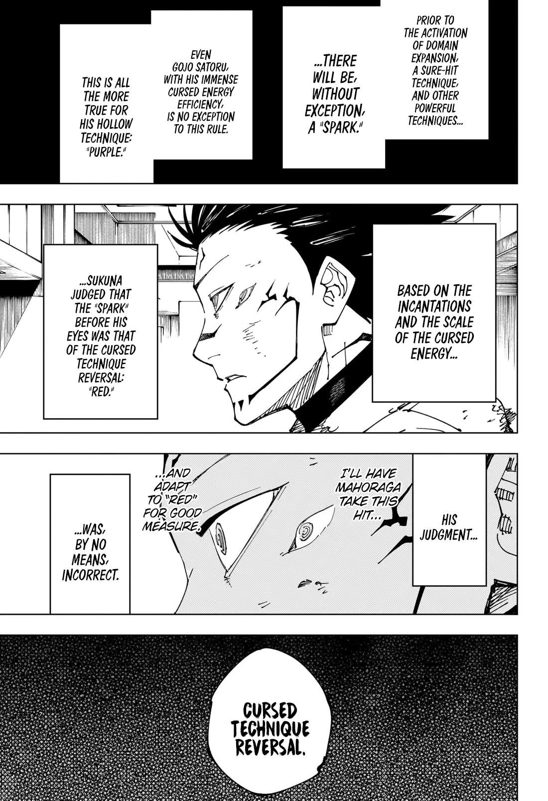 Jujutsu Kaisen, chapter 235, image 8
