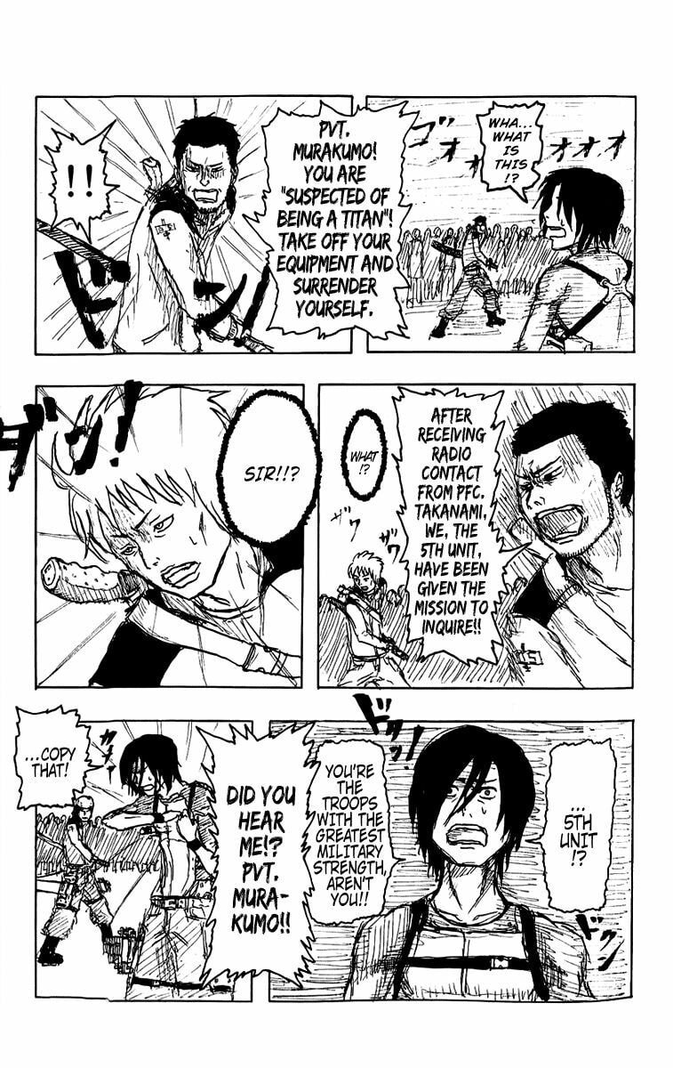 Attack on Titan, chapter 0, page 18