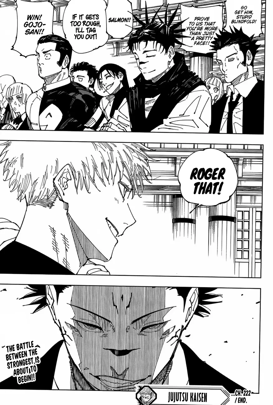 Jujutsu Kaisen, chapter 222, image 20