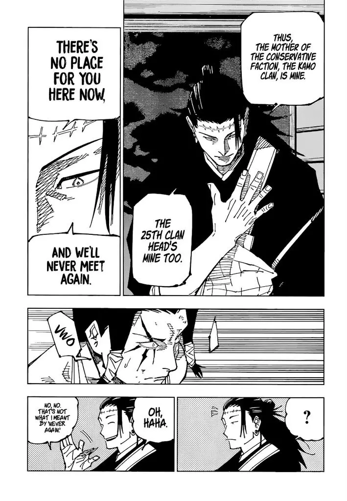 Jujutsu Kaisen, chapter 191, image 8