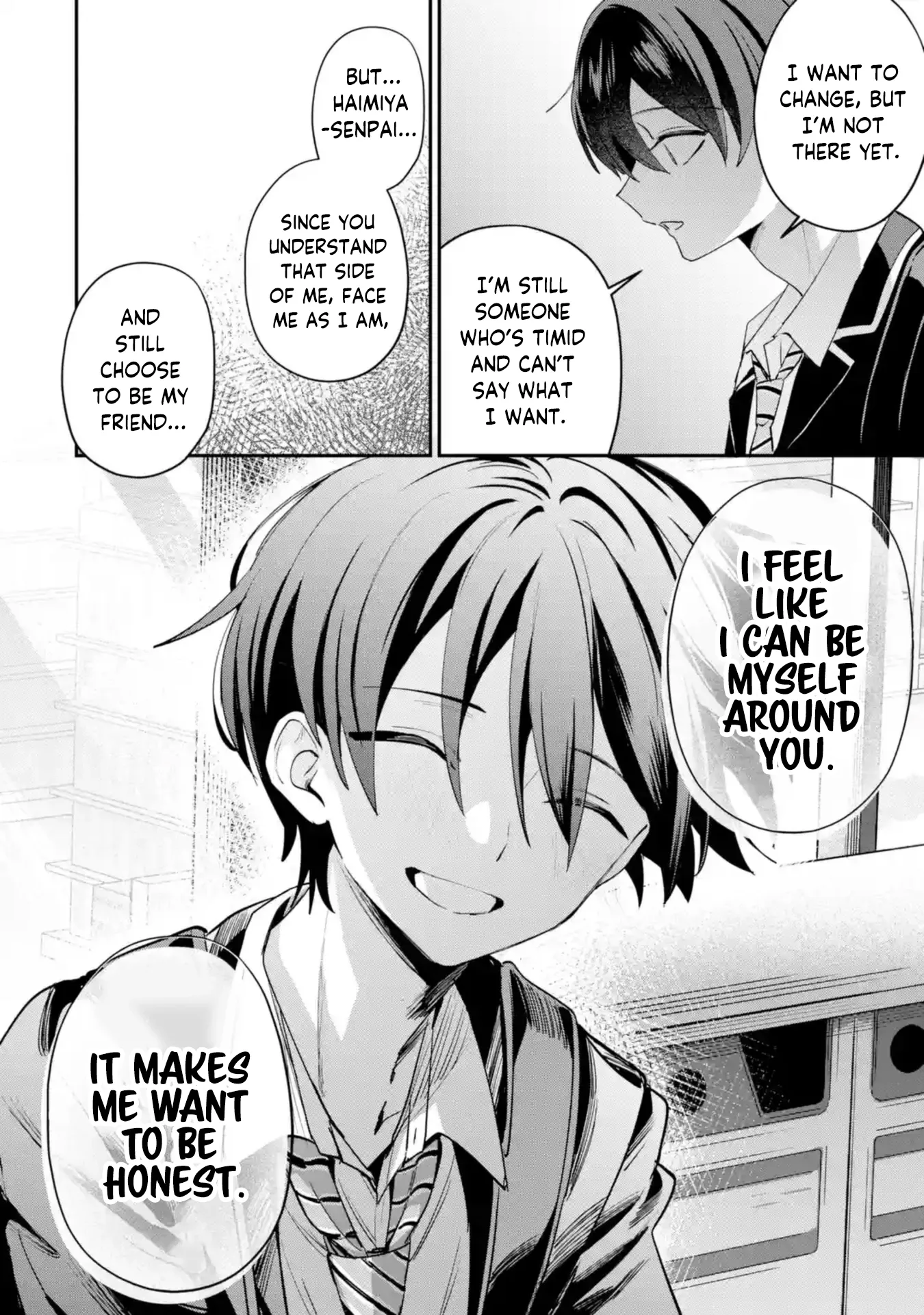 Haimiya-senpai wa Kowakute Kawaii, chapter 25, image 11