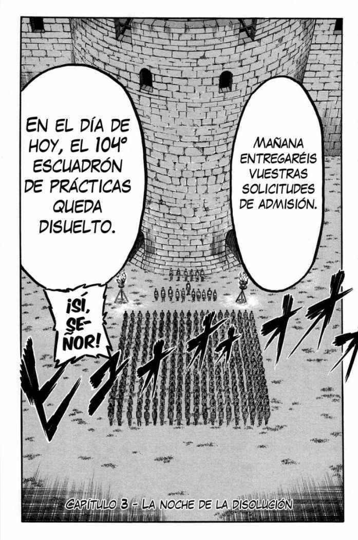 Attack on Titan, chapter 3, image 3
