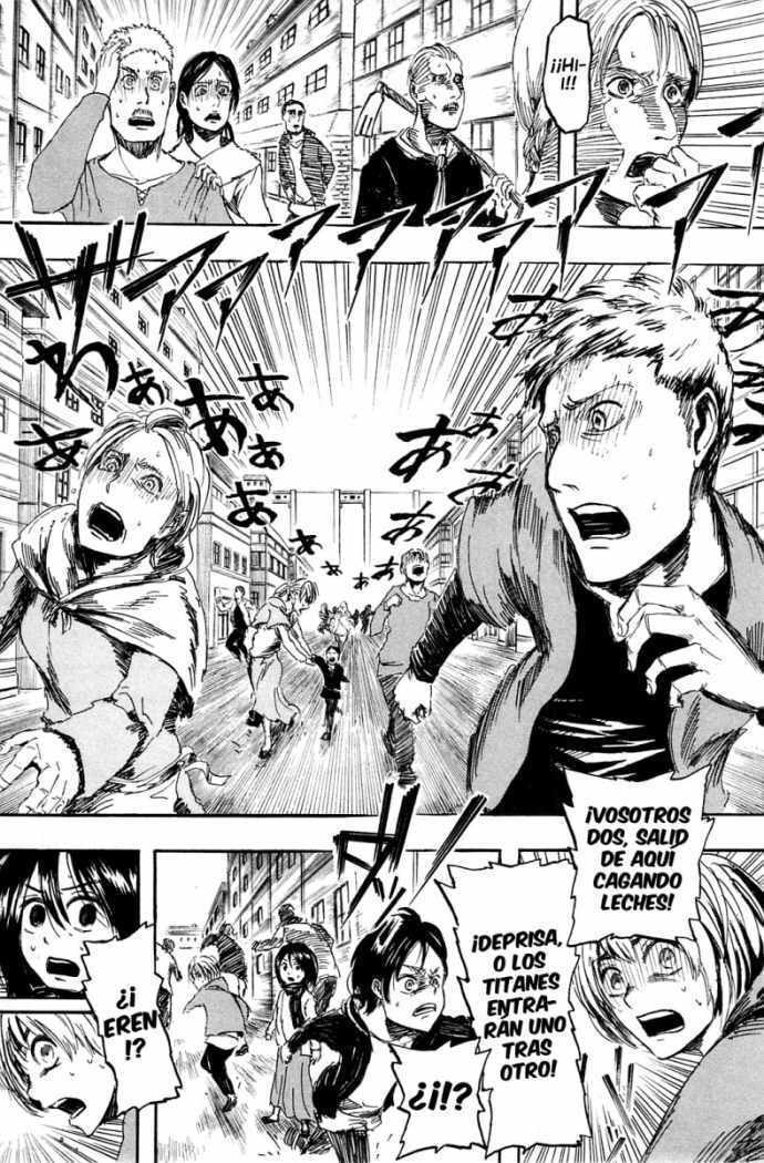 Attack on Titan, chapter 2, image 7