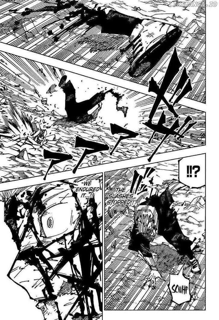 Jujutsu Kaisen, chapter 258, image 14