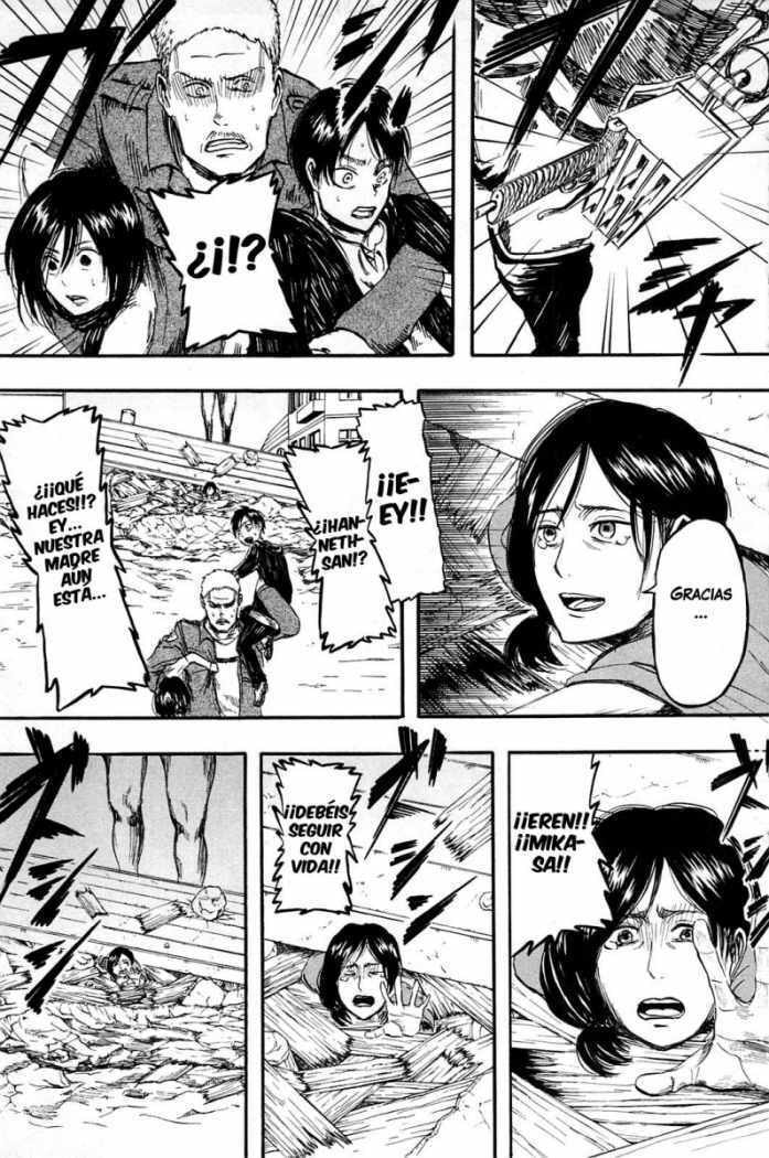 Attack on Titan, chapter 2, image 19