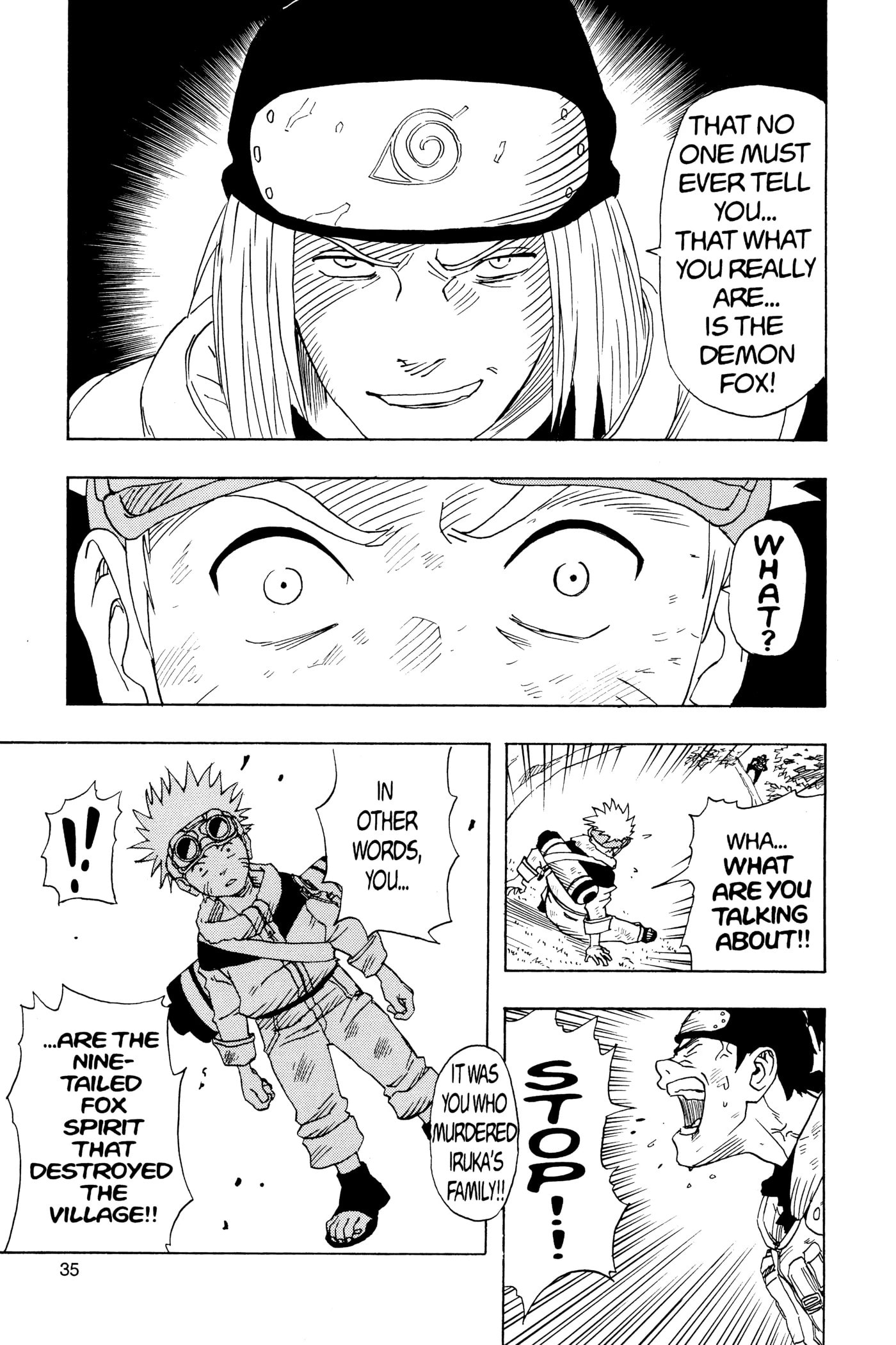 Naruto, chapter 1, page 31