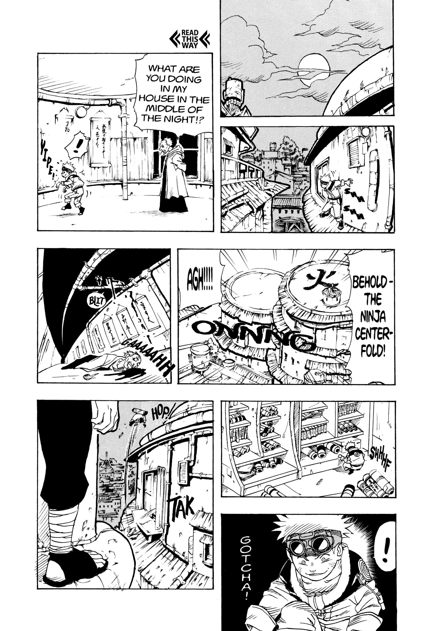 Naruto, chapter 1, page 20