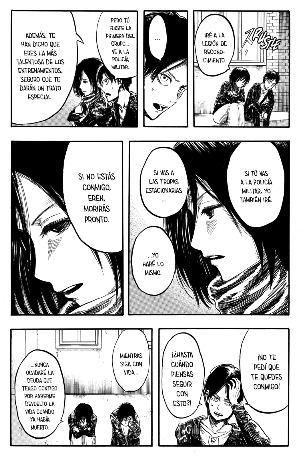 Attack on Titan, chapter 3, page 18