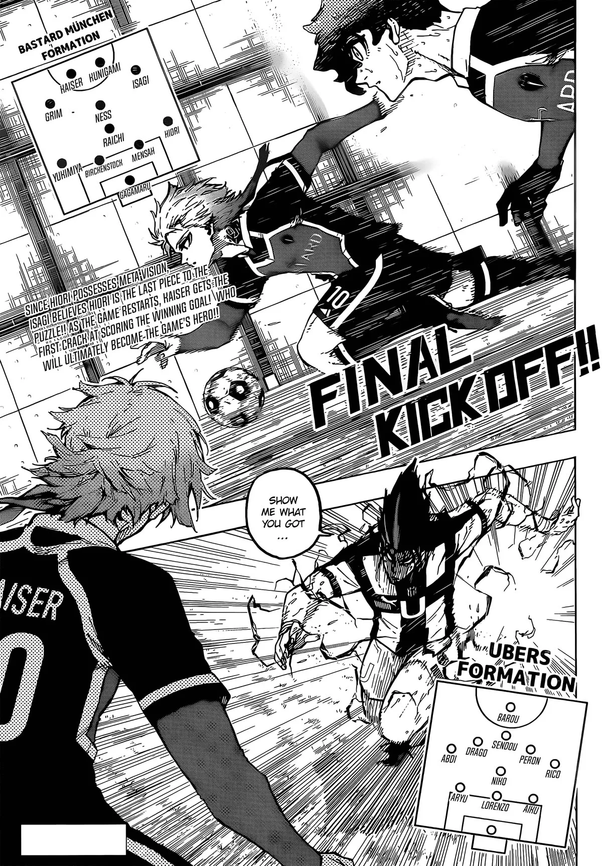 Blue Lock, chapter 232, image 3