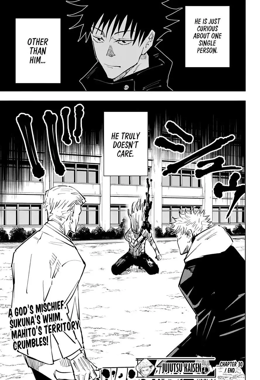 Jujutsu Kaisen, chapter 30, image 19