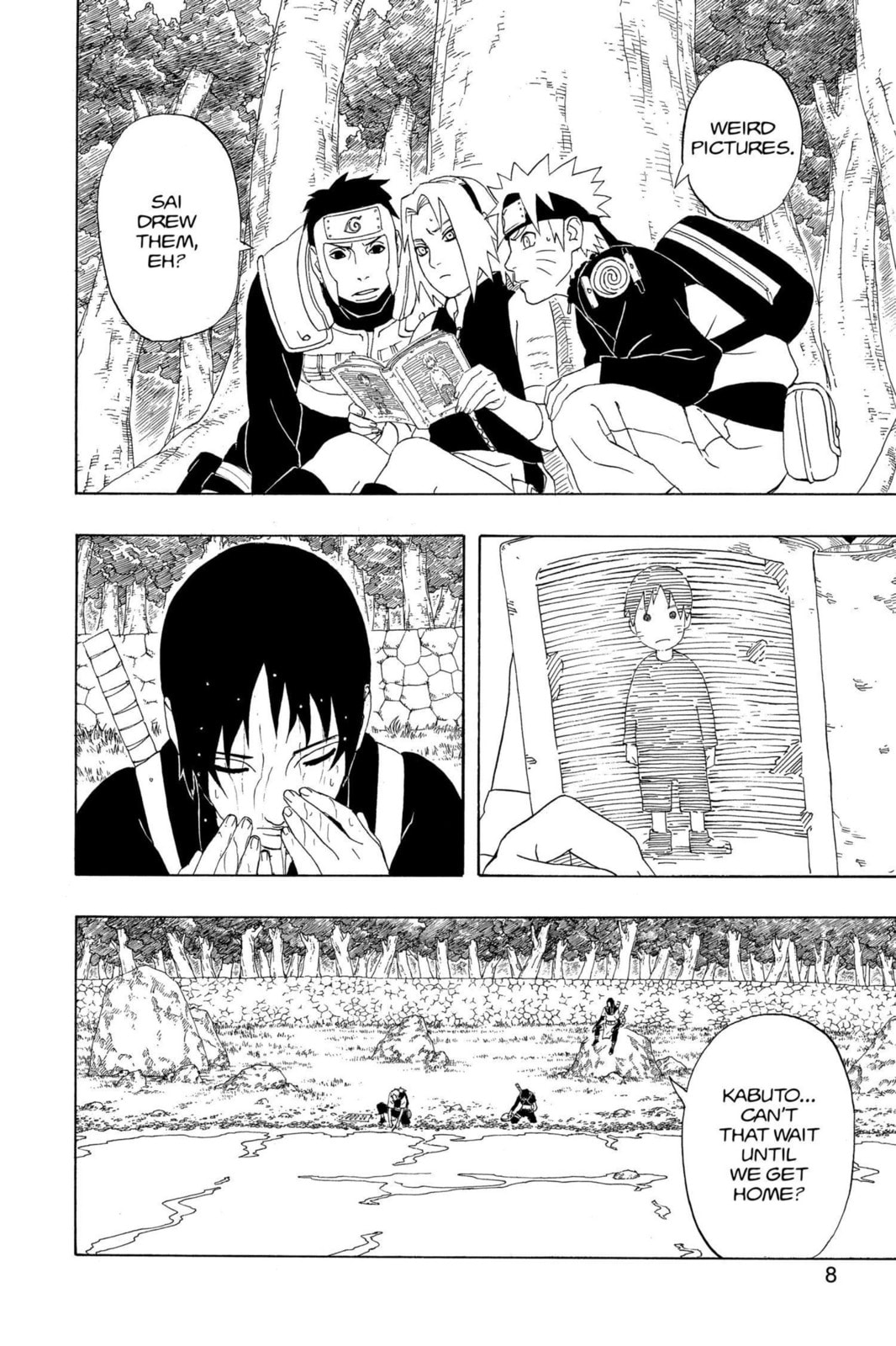 Naruto, chapter 300, image 2