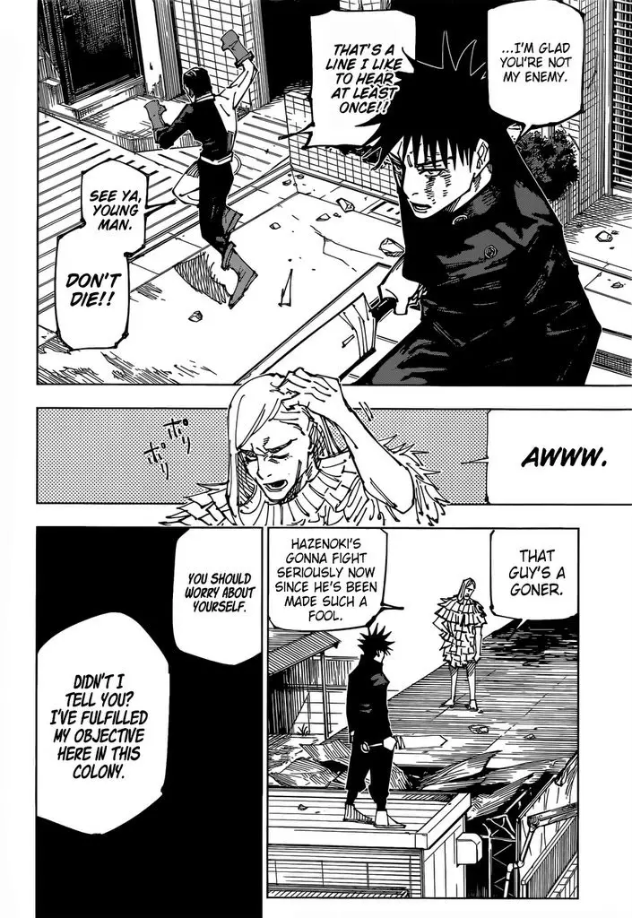 Jujutsu Kaisen, chapter 169, image 19