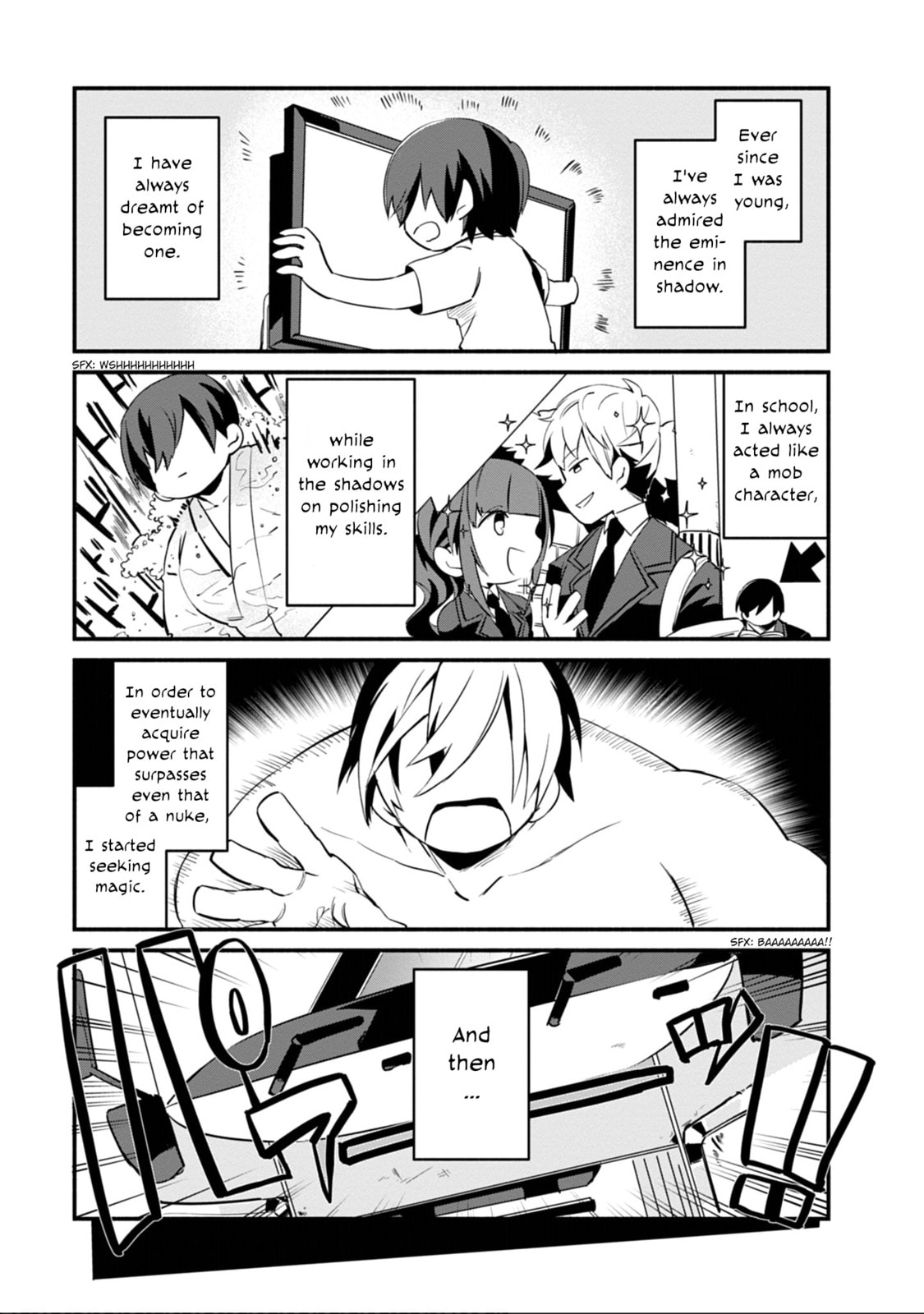 Kage no Jitsuryokusha ni Naritakute! Shadow Gaiden, chapter 1, image 6