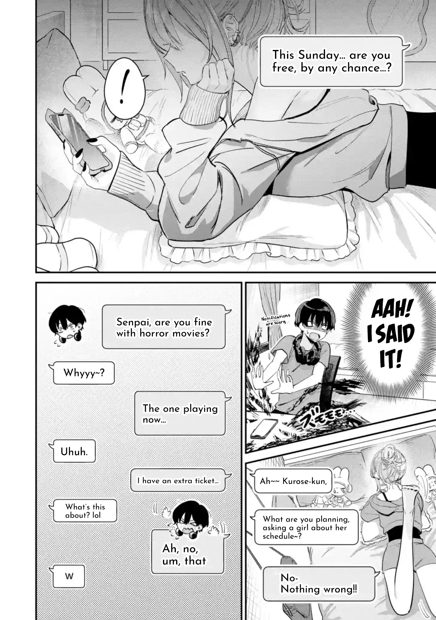 Haimiya-senpai wa Kowakute Kawaii, chapter 9, image 7
