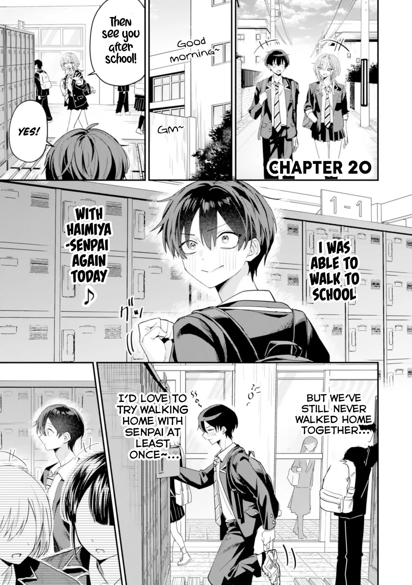 Haimiya-senpai wa Kowakute Kawaii, chapter 20, image 2
