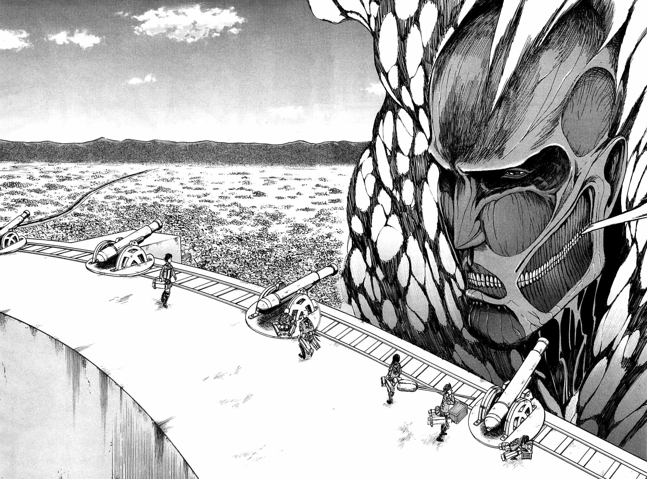 Attack on Titan, chapter 3, page 32