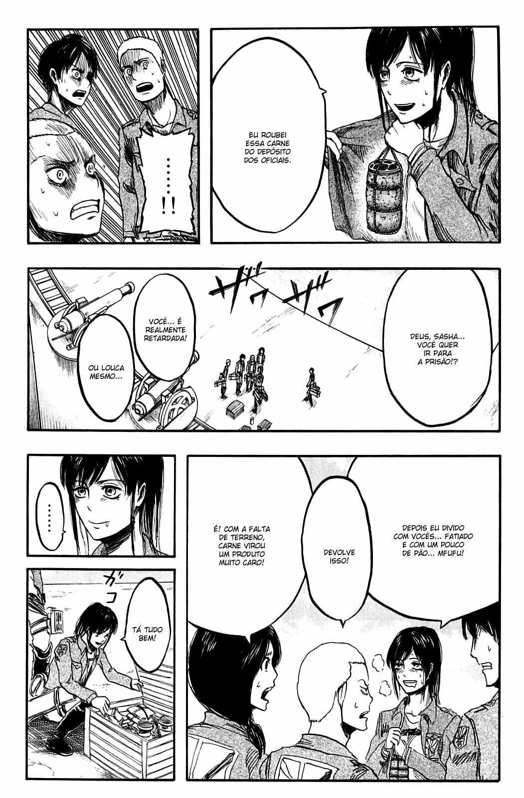 Attack on Titan, chapter 3, page 28