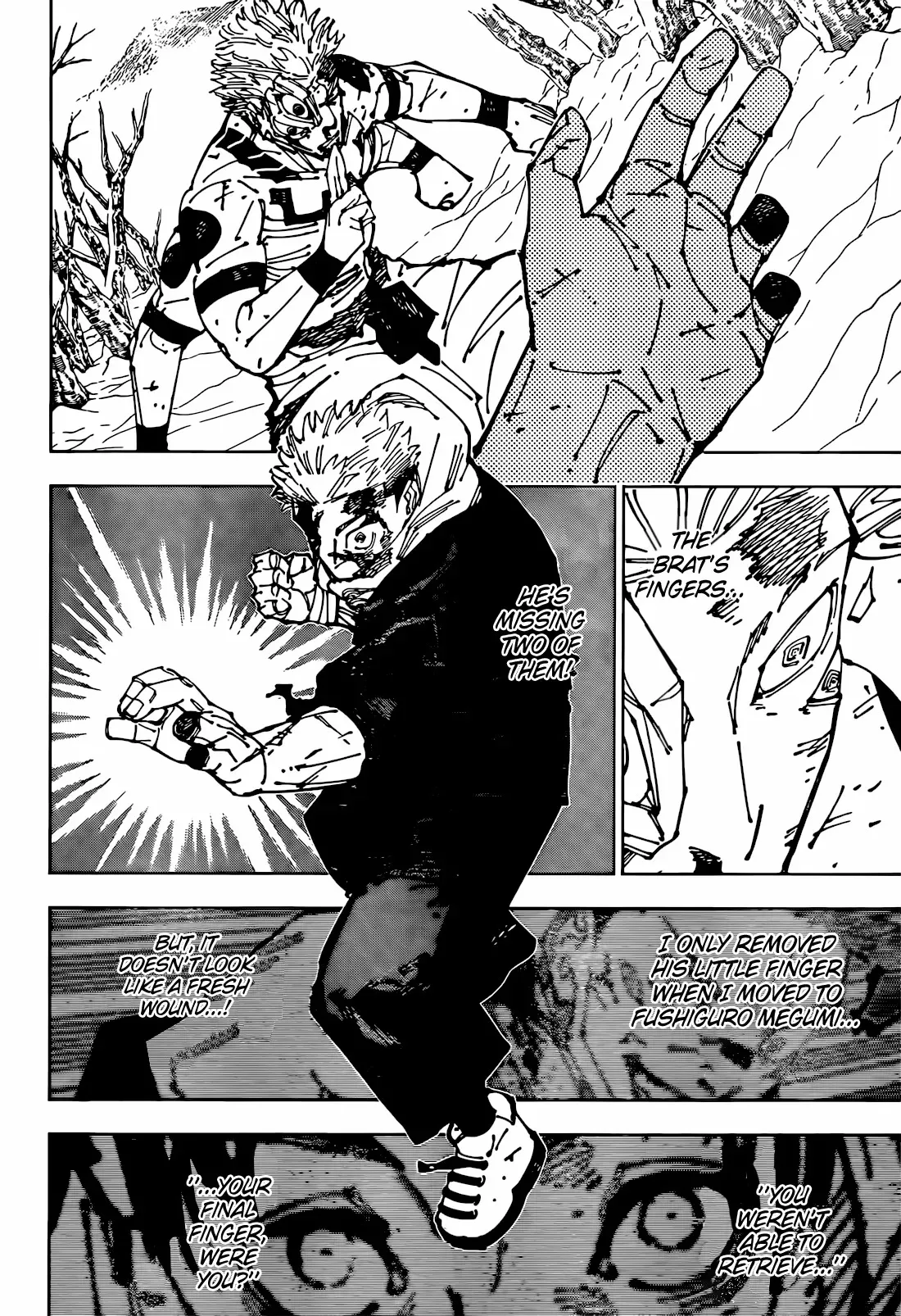 Jujutsu Kaisen, chapter 267, image 9