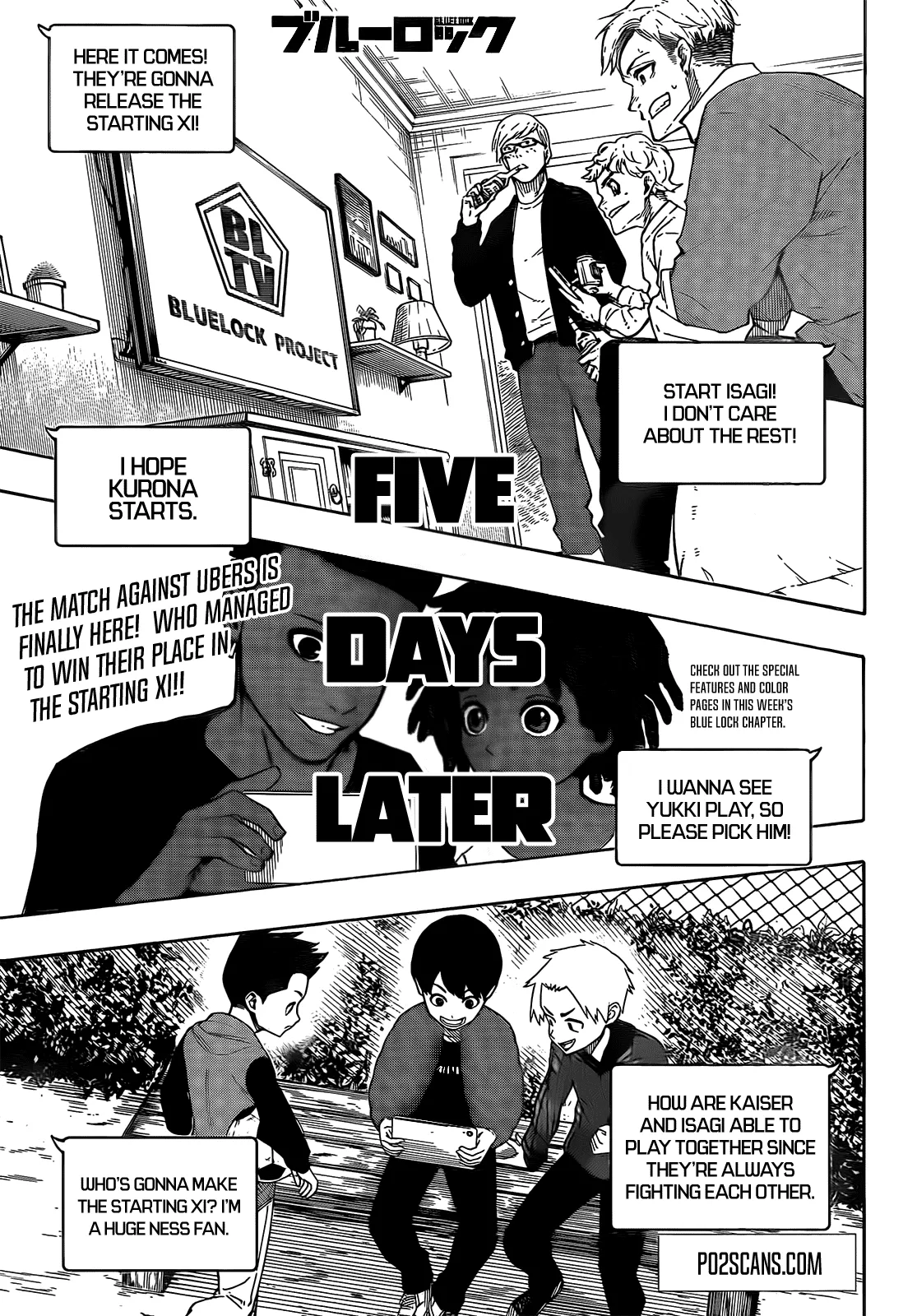 Blue Lock, chapter 209, image 3