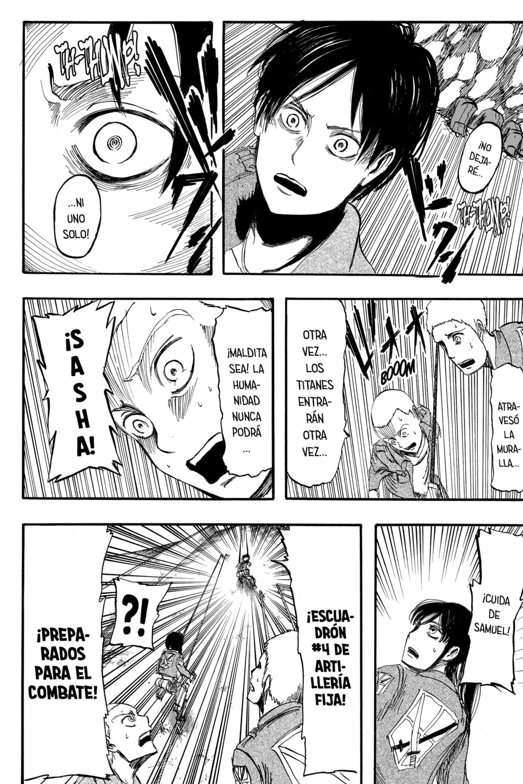 Attack on Titan, chapter 3, page 42