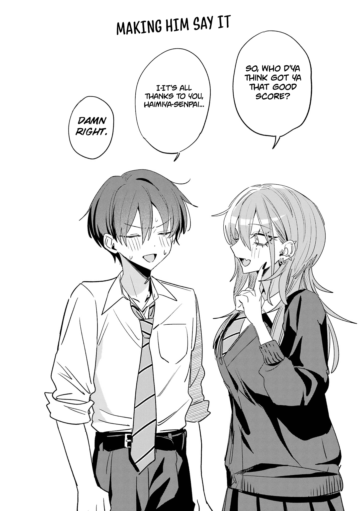 Haimiya-senpai wa Kowakute Kawaii, chapter 26.5, image 2