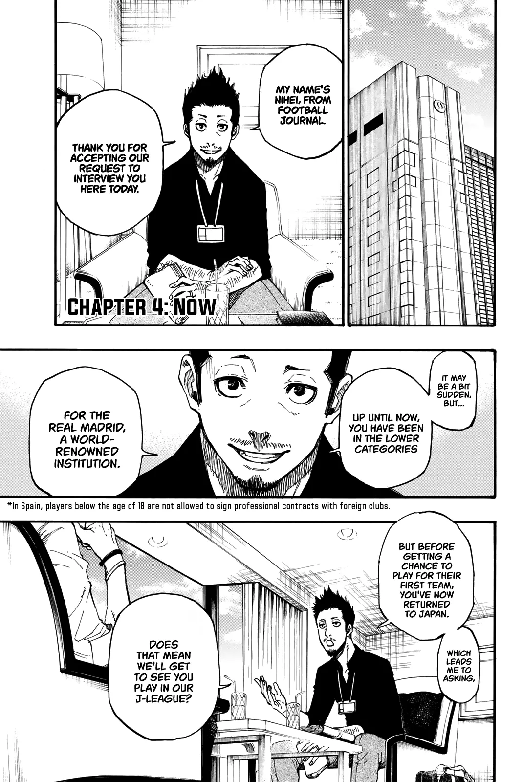 Blue Lock, chapter 4, image 2
