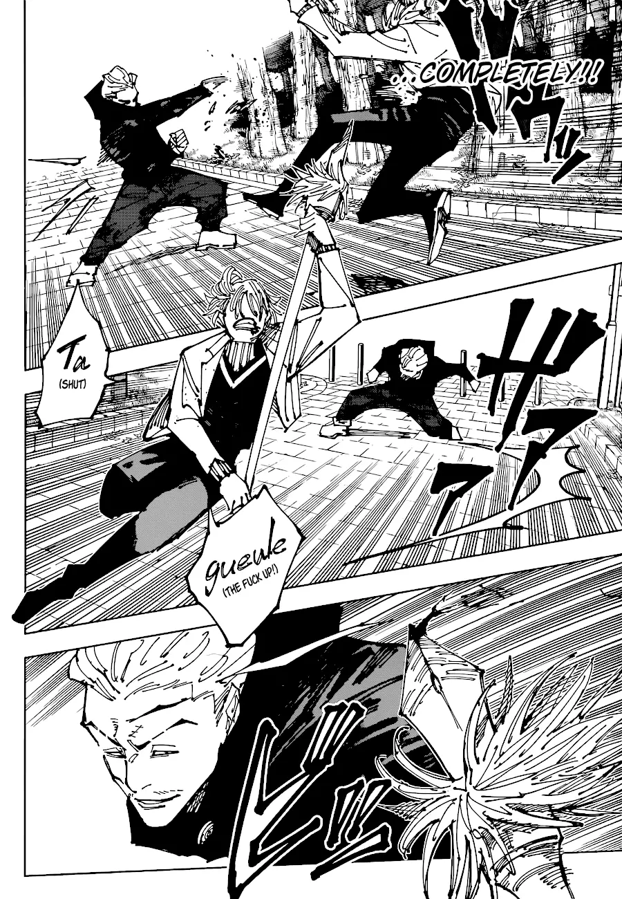 Jujutsu Kaisen, chapter 182, image 17