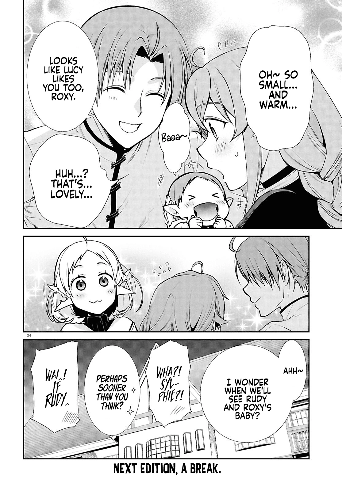 Mushoku Tensei: Jobless Reincarnation, chapter 121, image 34