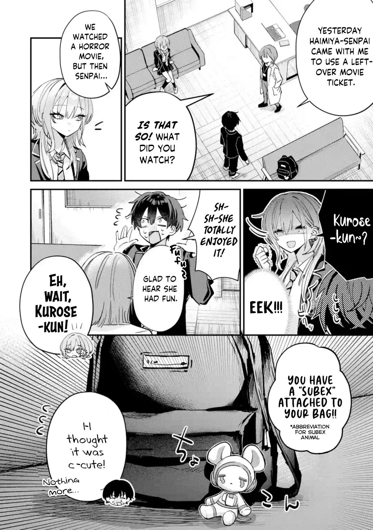 Haimiya-senpai wa Kowakute Kawaii, chapter 14, image 5