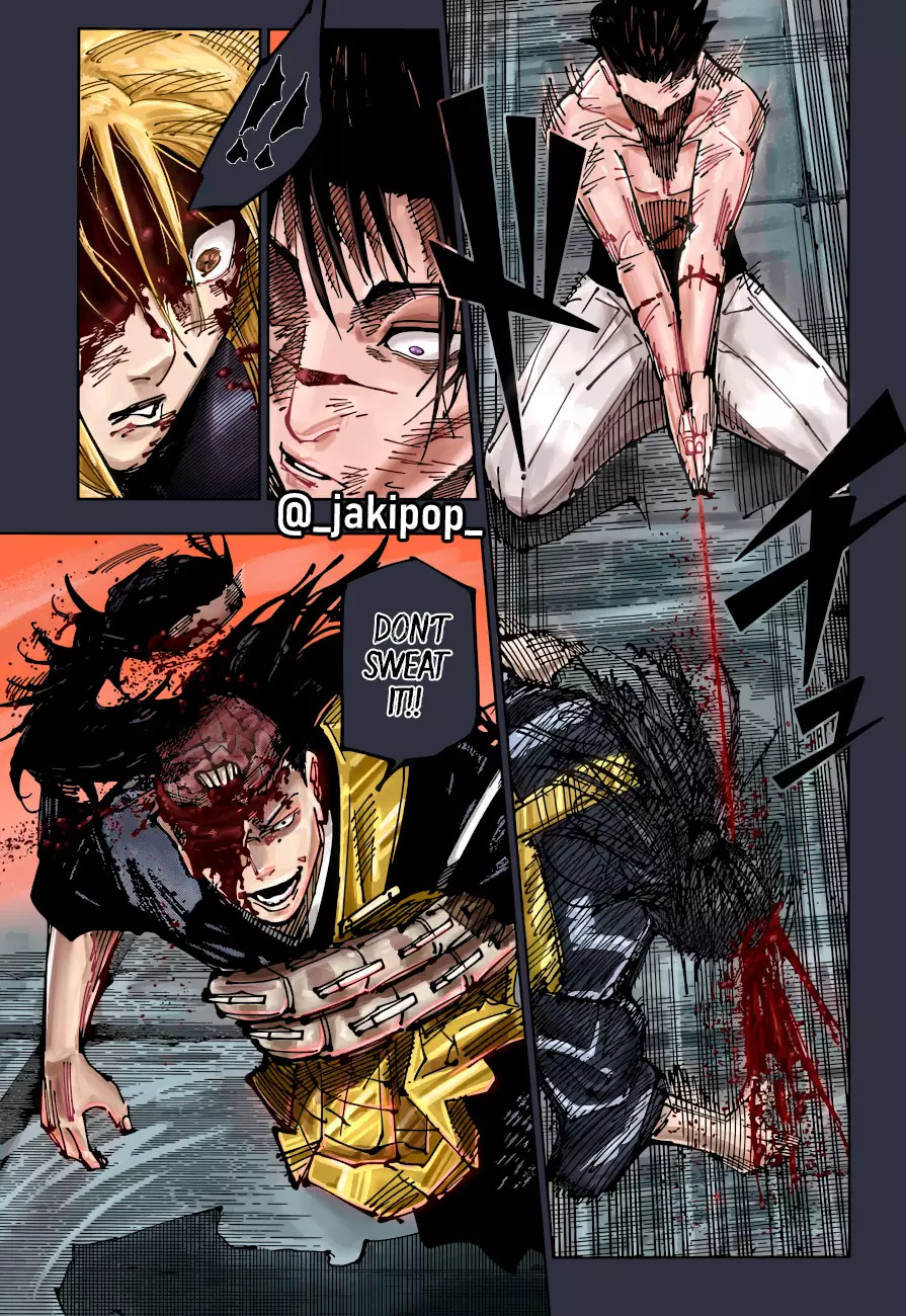 Jujutsu Kaisen, chapter 207, image 21