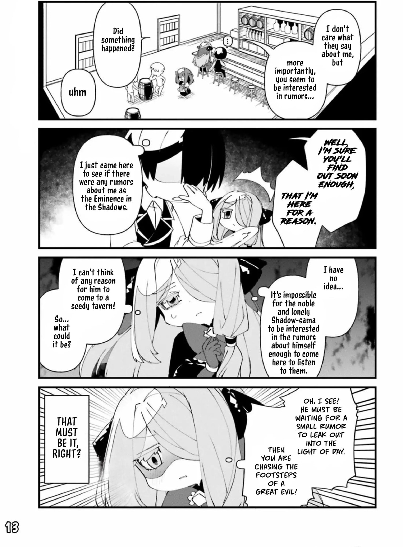 Kage no Jitsuryokusha ni Naritakute! Shadow Gaiden, chapter 43, page 14