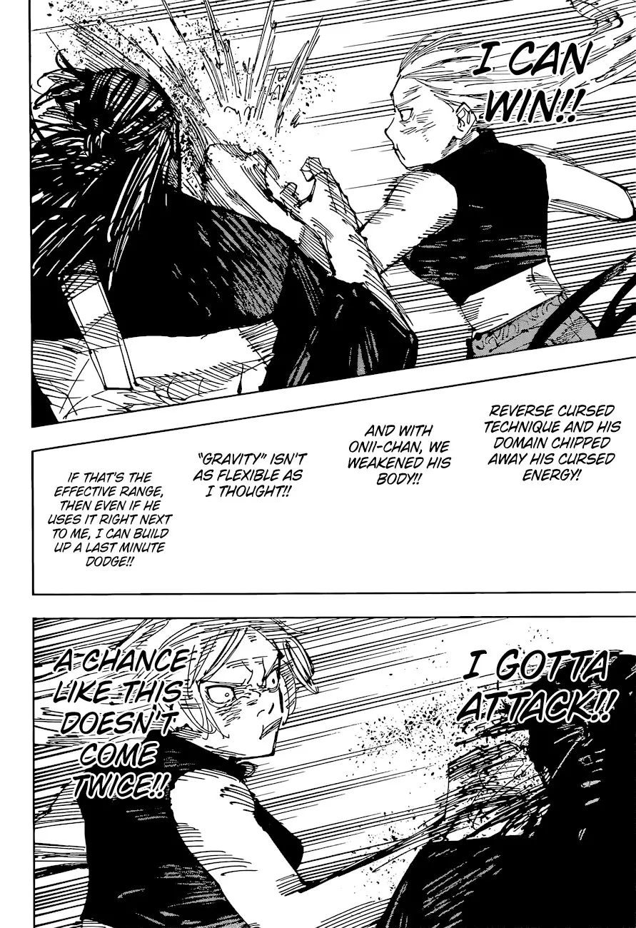 Jujutsu Kaisen, chapter 207, image 17