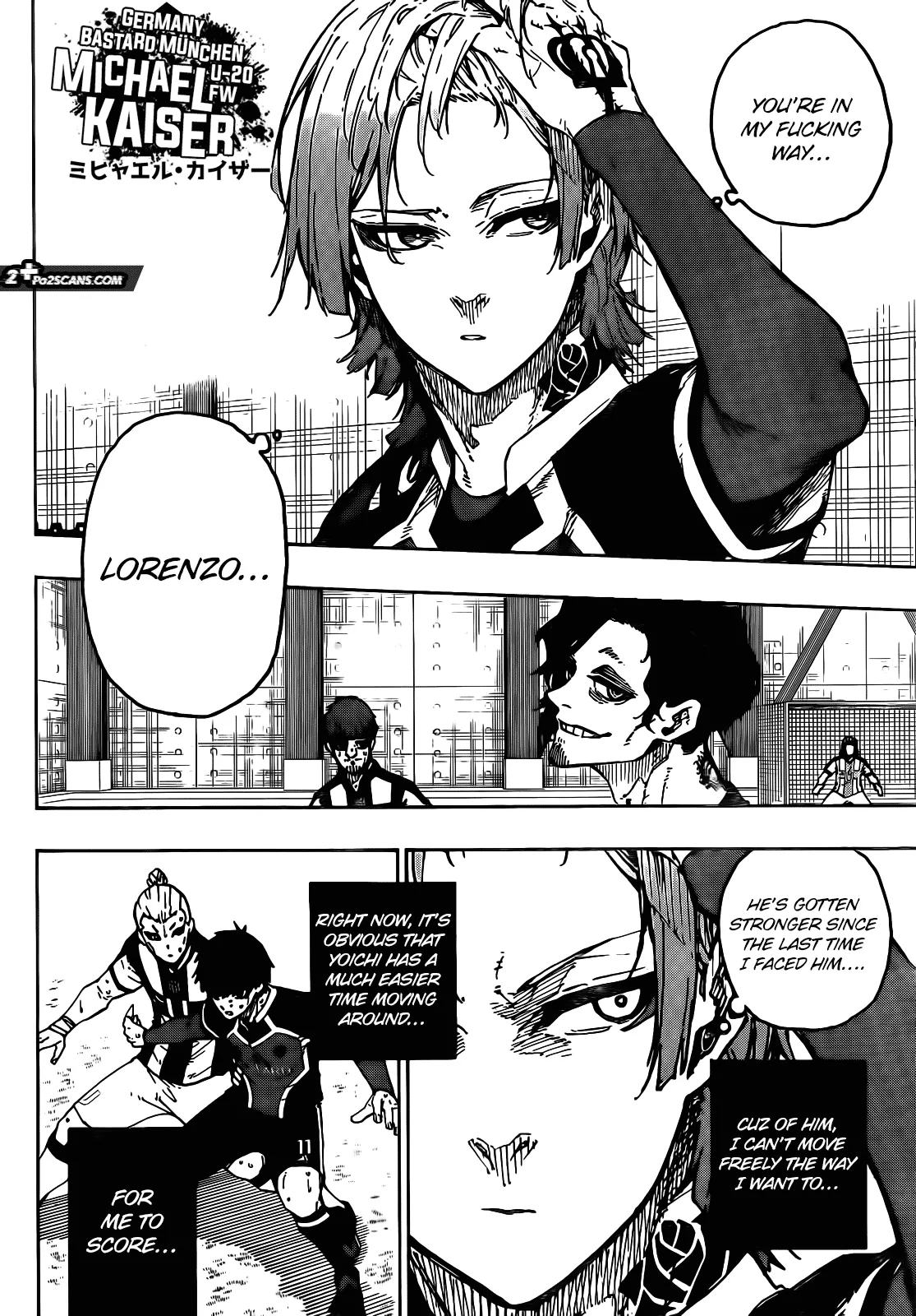 Blue Lock, chapter 218, image 14