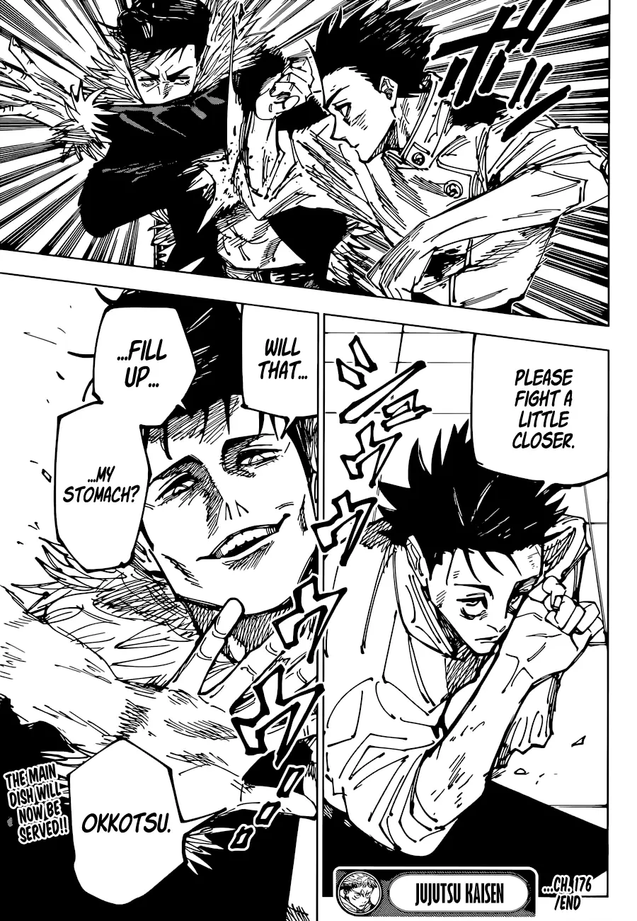 Jujutsu Kaisen, chapter 176, image 18