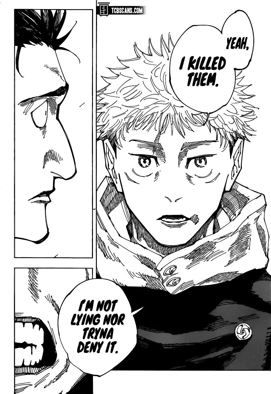 Jujutsu Kaisen, chapter 165, image 19