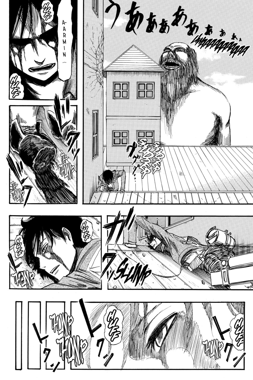 Attack on Titan, chapter 4, page 40