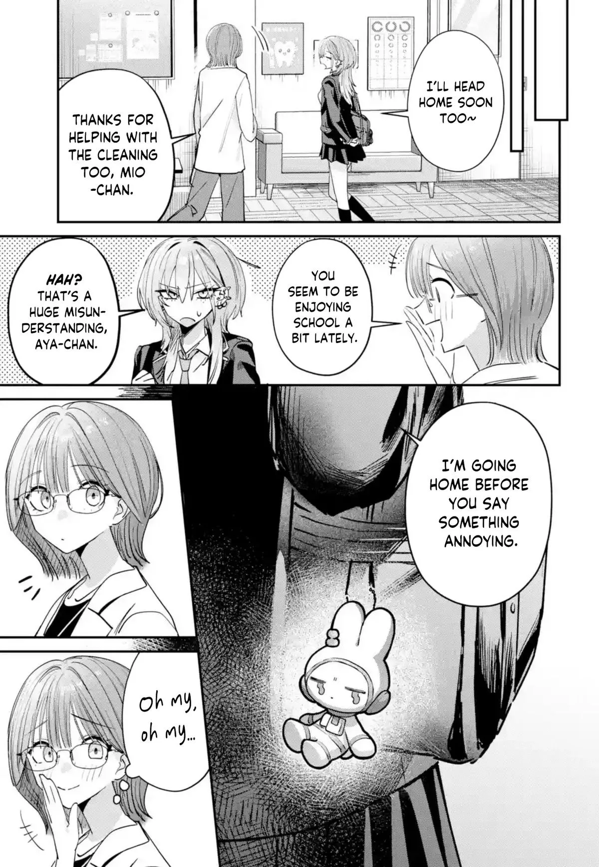 Haimiya-senpai wa Kowakute Kawaii, chapter 14, image 10
