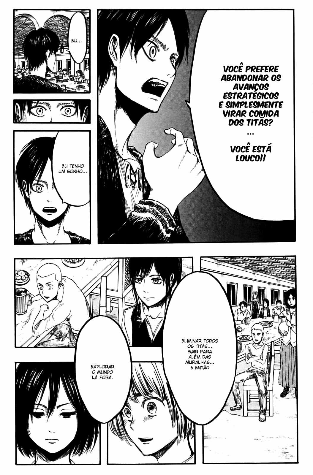 Attack on Titan, chapter 3, page 11