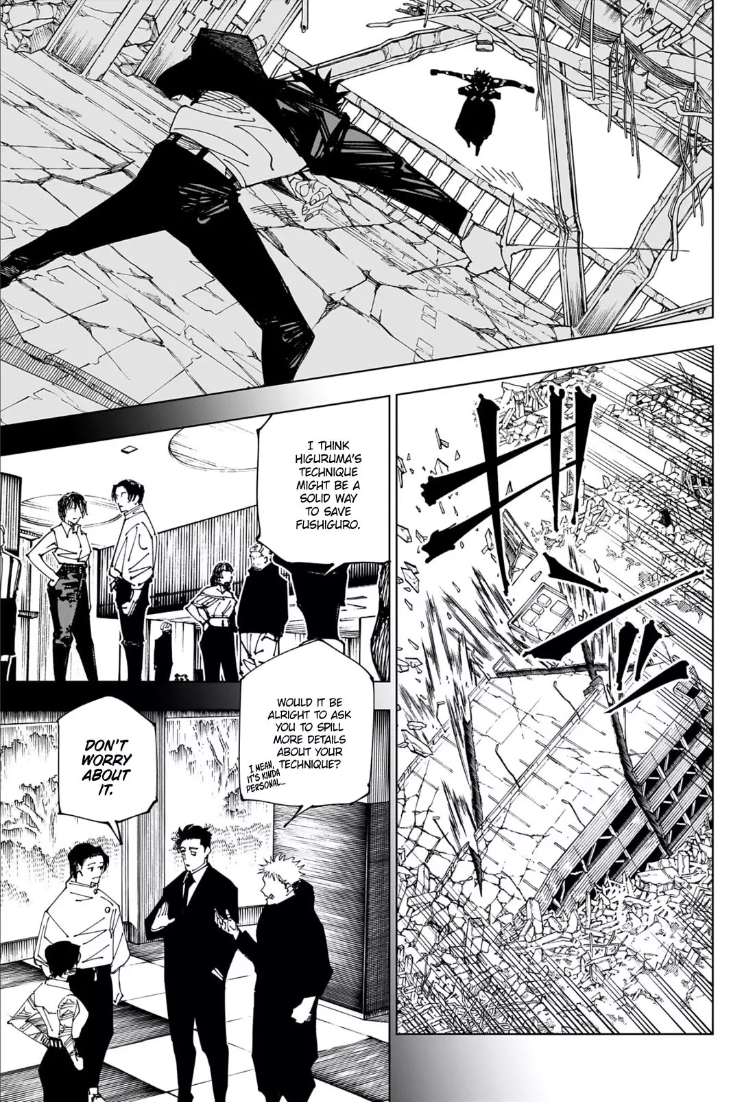 Jujutsu Kaisen, chapter 246, image 16